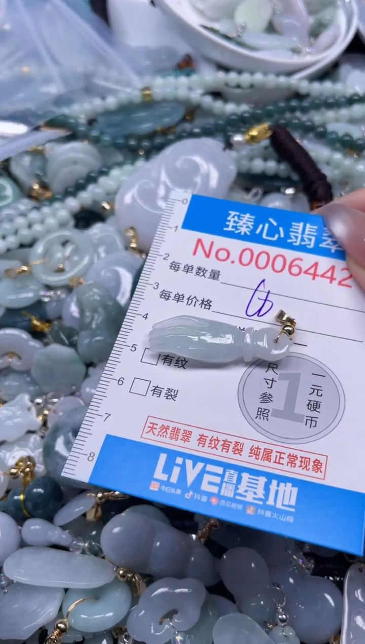 颈饰未镶嵌翡翠6442