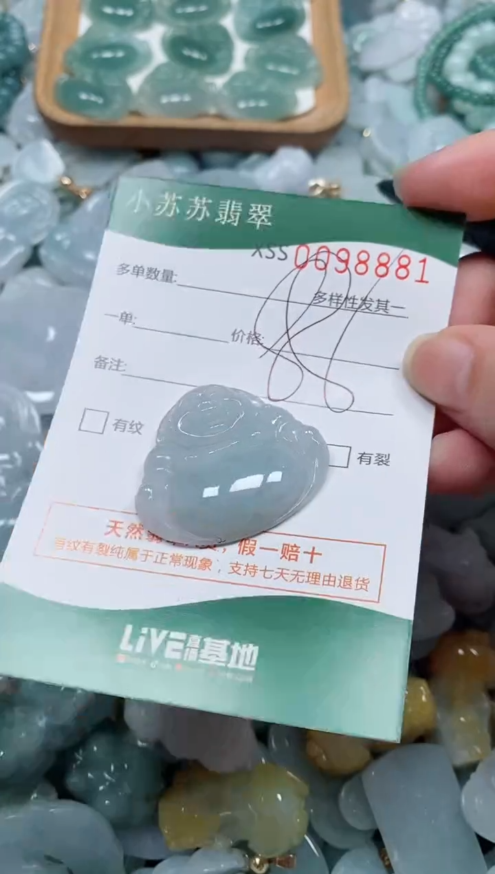 【闪购商品】翡翠颈饰未镶嵌闪购商品0098881