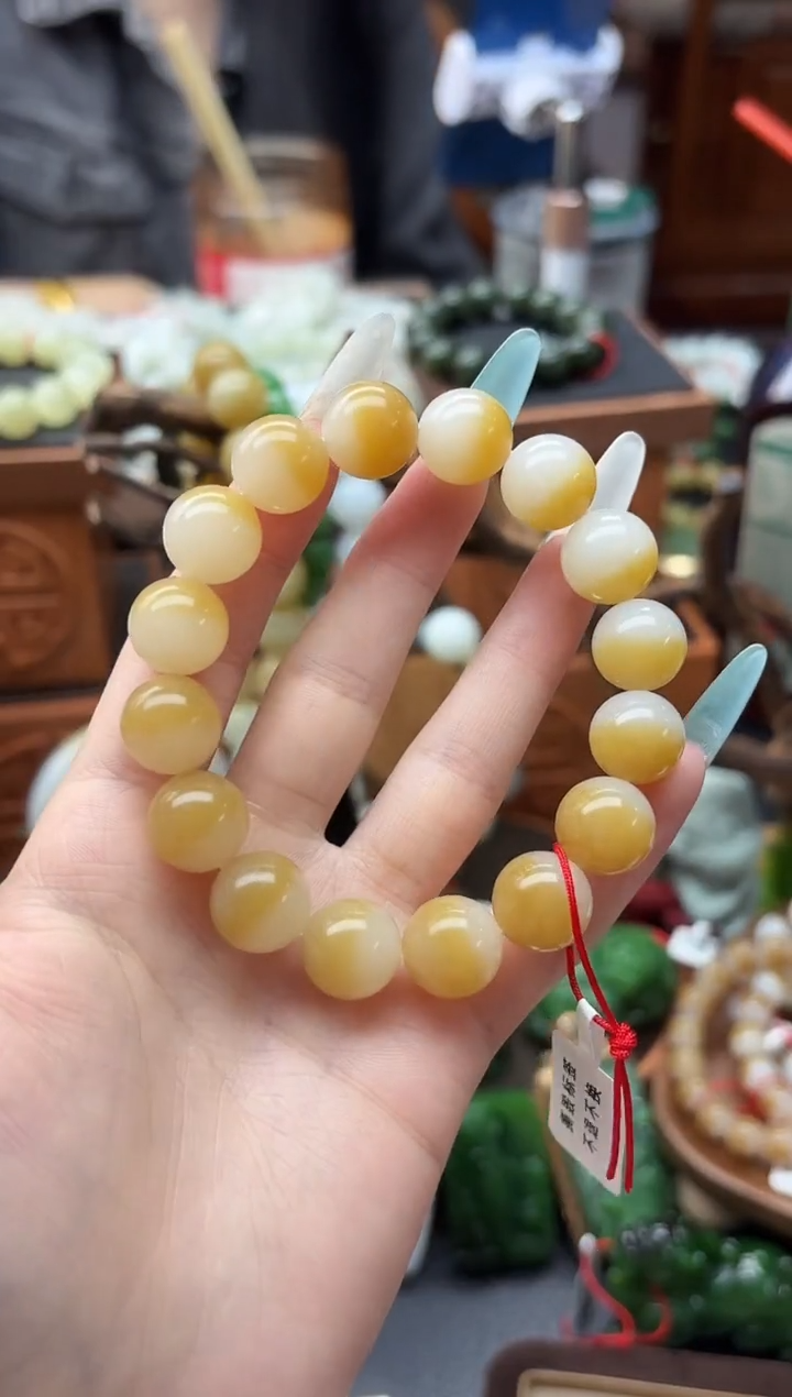 未镶嵌手串和田玉董小姐推荐 多样性发货 拍一发一tb13