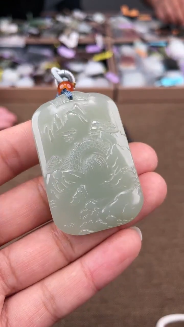 颈饰未镶嵌和田玉12.5XT多样性拍一发一5