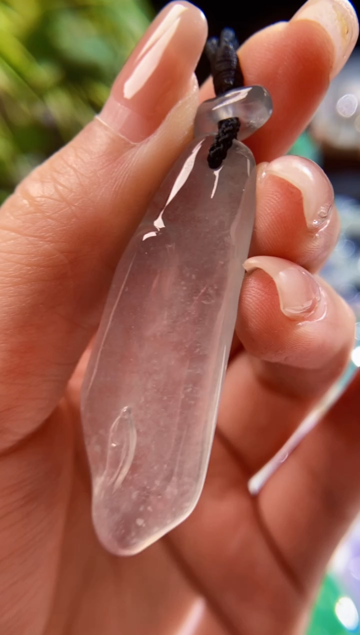 翡翠未镶嵌颈饰翡翠悟道吊坠