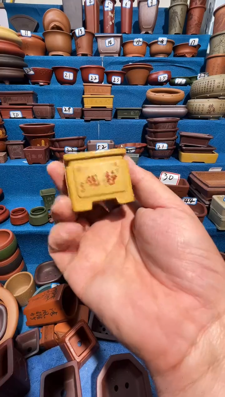 【闪购商品】紫砂紫砂花盆4*3