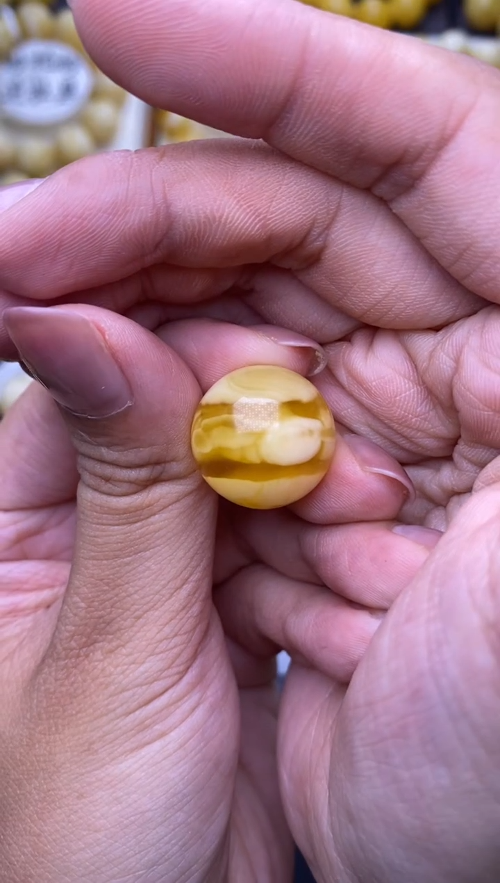 裸石琥珀未镶嵌18mm+大小姐珠宝54