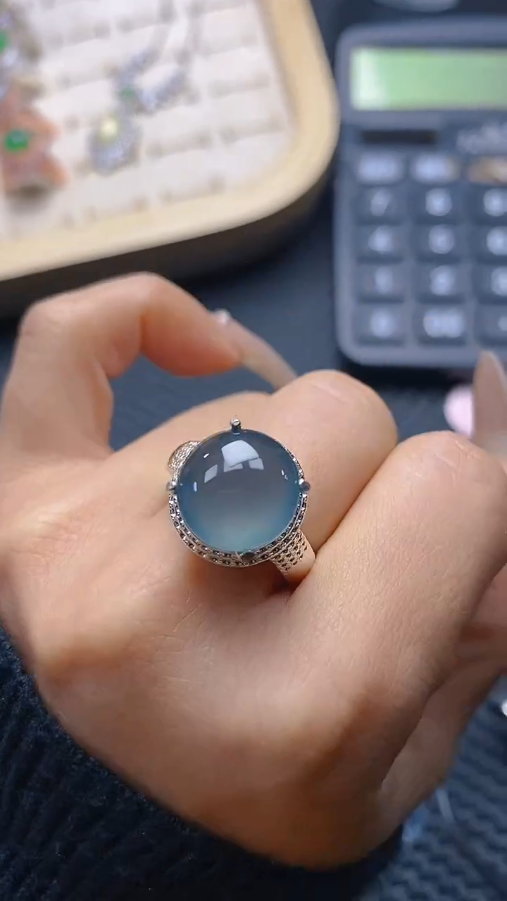 【闪购商品】定制翡翠未镶嵌天然A货翡翠87