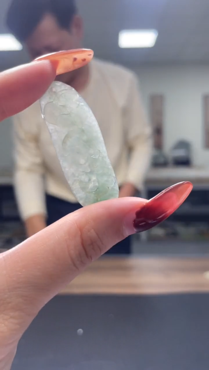 颈饰未镶嵌翡翠天然A货翡翠随机发一件97