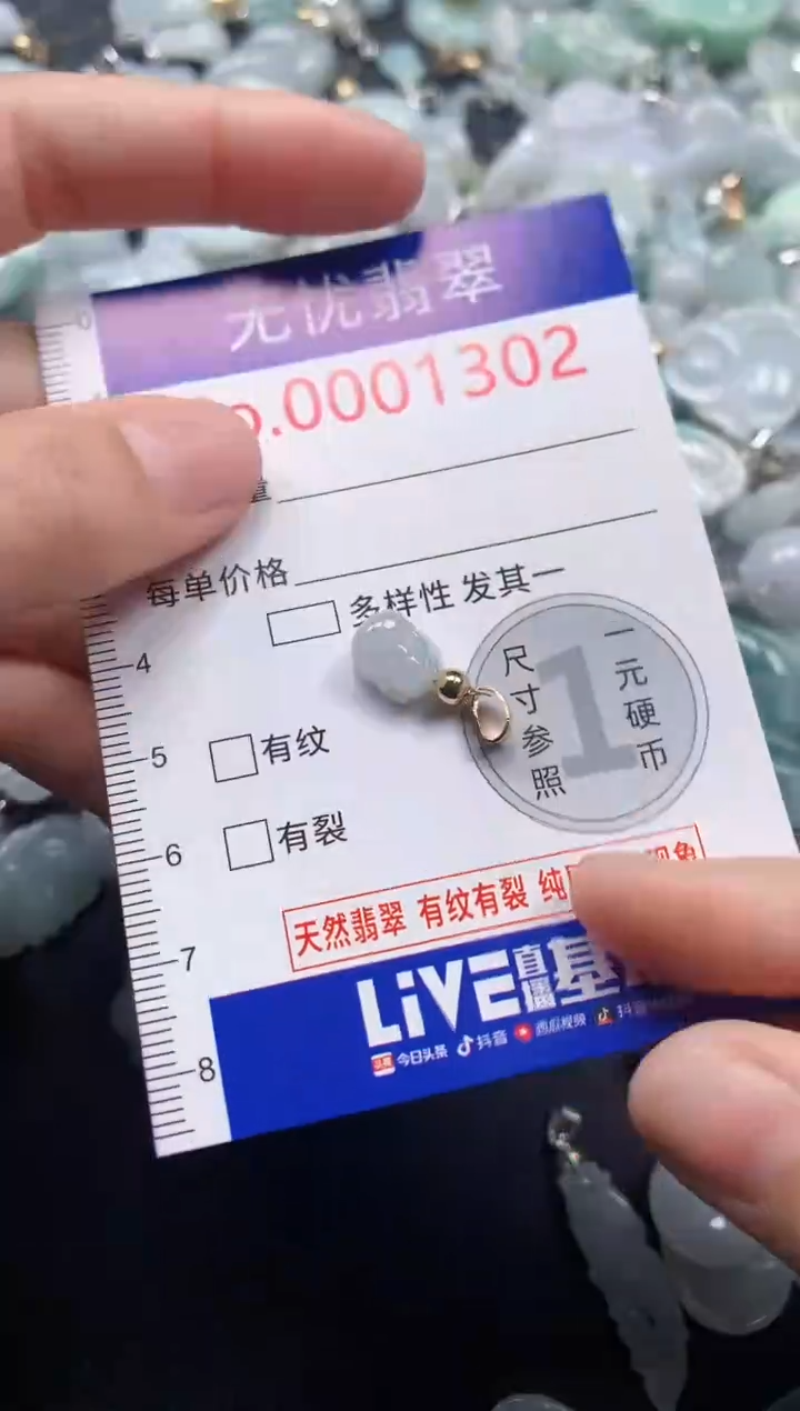 颈饰未镶嵌翡翠1302
