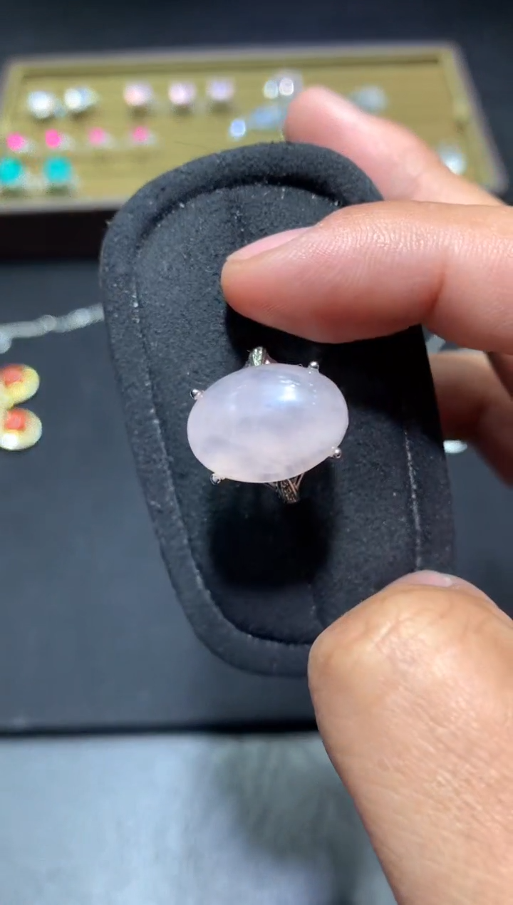 未镶嵌戒指水晶F27