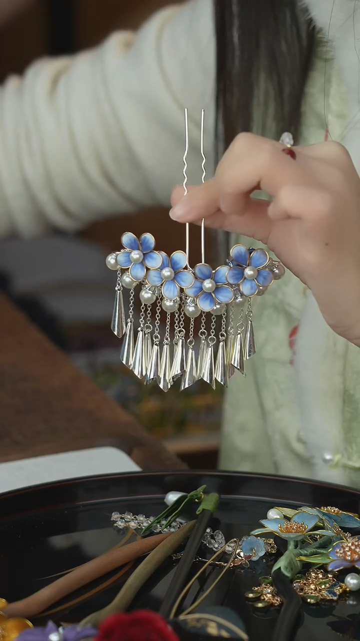 刺绣闪购纯手工非遗国风饰品