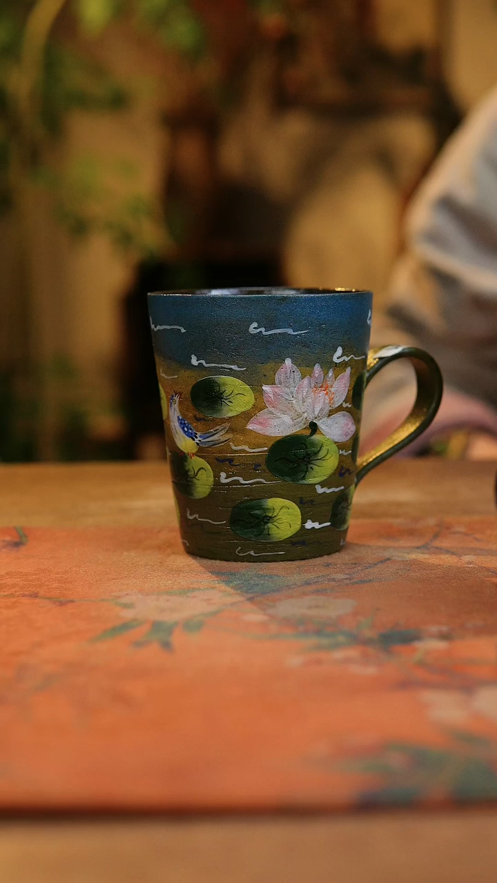 【闪购商品】瓷片1021景德镇手工手绘釉下彩高温瓷