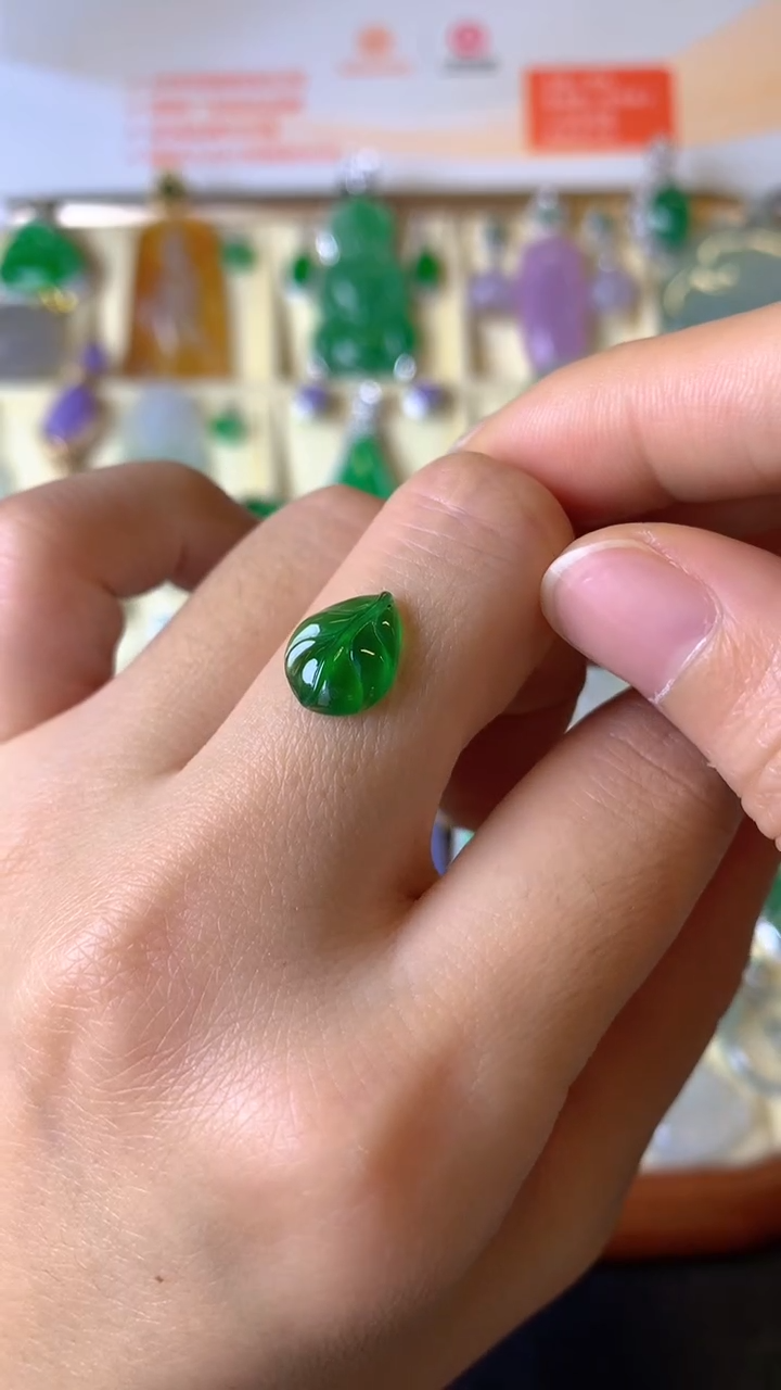 【闪购商品】定制翡翠未镶嵌1裸玉（客户意向镶嵌）