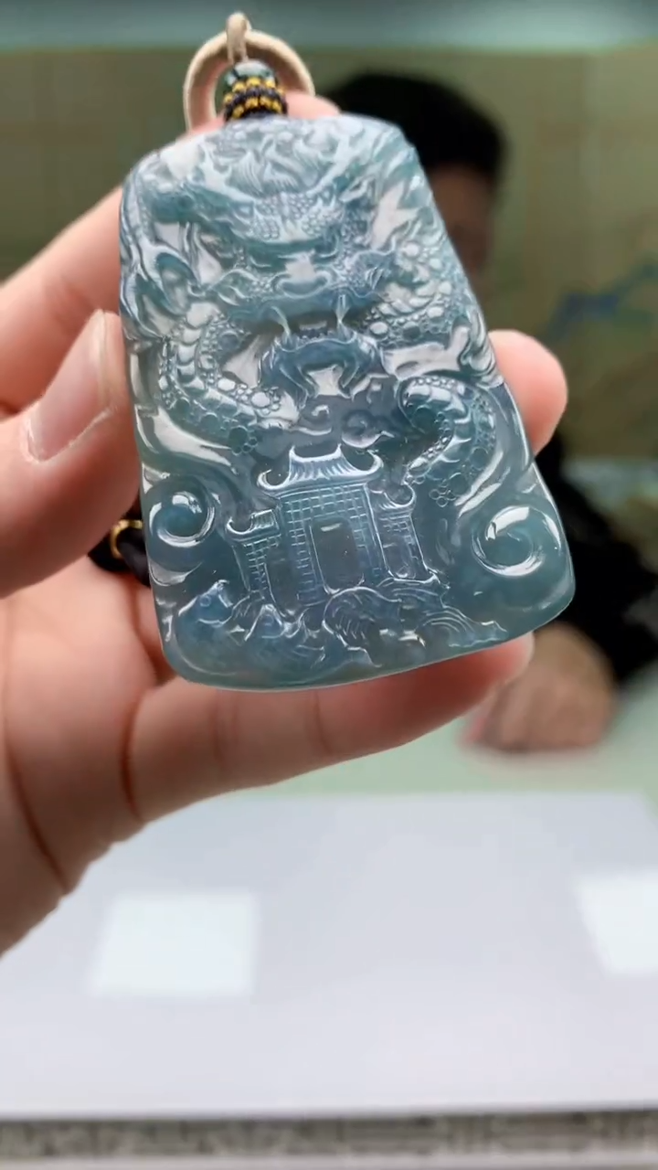 【闪购商品】定制翡翠未镶嵌4917bb-毛货挂件14