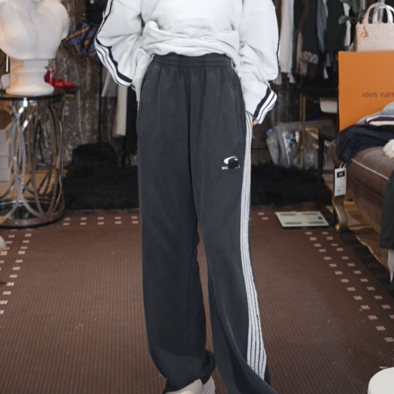 【大奎专属】五杠长裤530克重磅纯棉3次炒色+2次水洗男士百搭