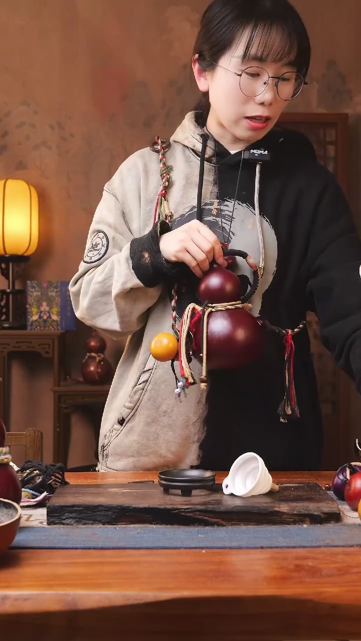 【闪购商品】347号精品大漆葫芦防腐防渗装水茶酒