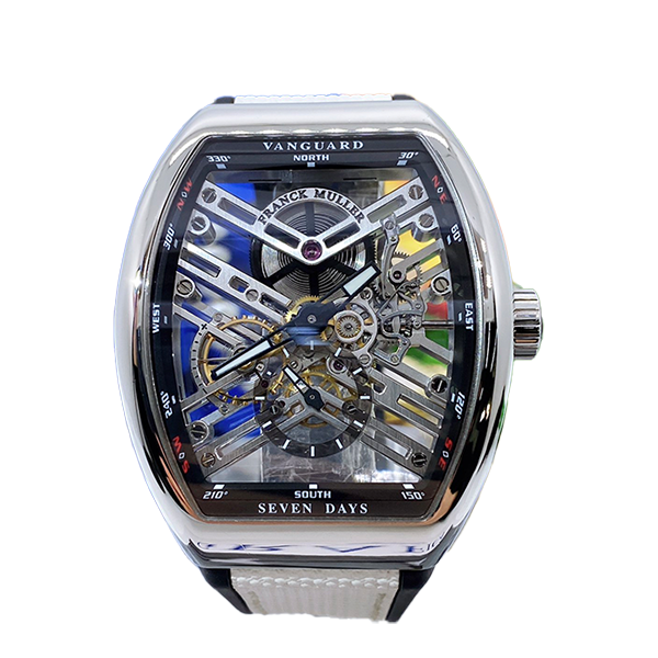 99新 Franck Muller/法兰克穆勒 老佛爷/法兰克穆勒V45/自动/单表