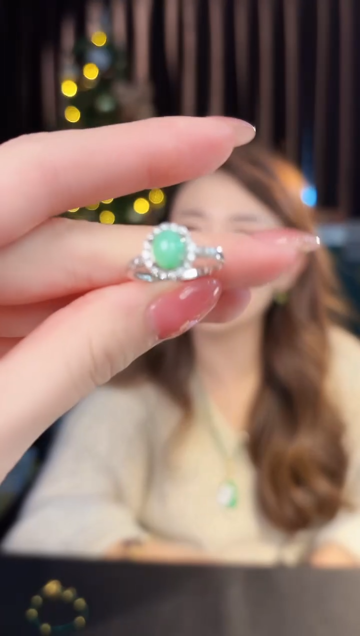 【闪购商品】翡翠戒指未镶嵌缅料A货/支持复检/一件