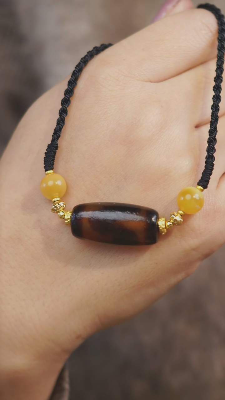 【闪购商品】玛瑙/玉髓项链未镶嵌多样性发一