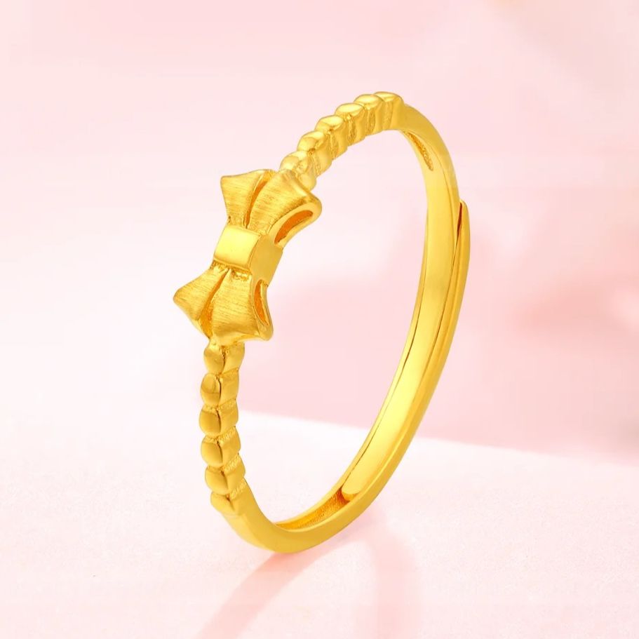 足银戒指 足银戒指 在逃公主蝴蝶戒指