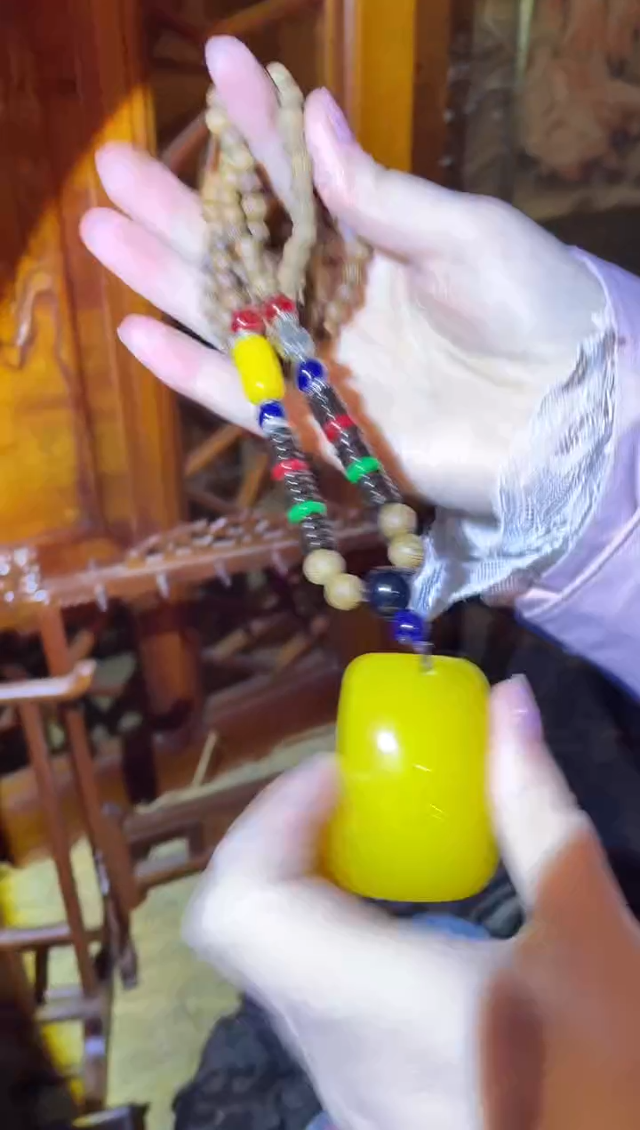 【闪购商品】蜜蜡颈饰未镶嵌蜜小旧