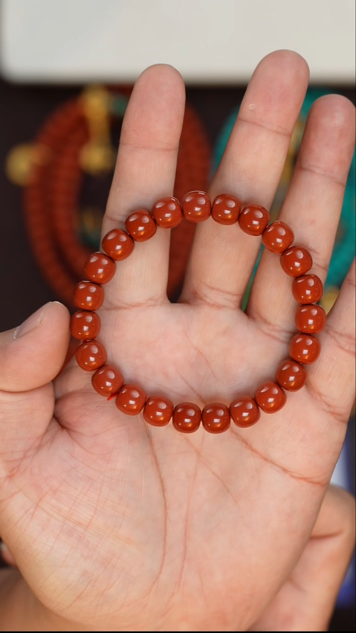 【闪购商品】南红玛瑙手串未镶嵌南红手串