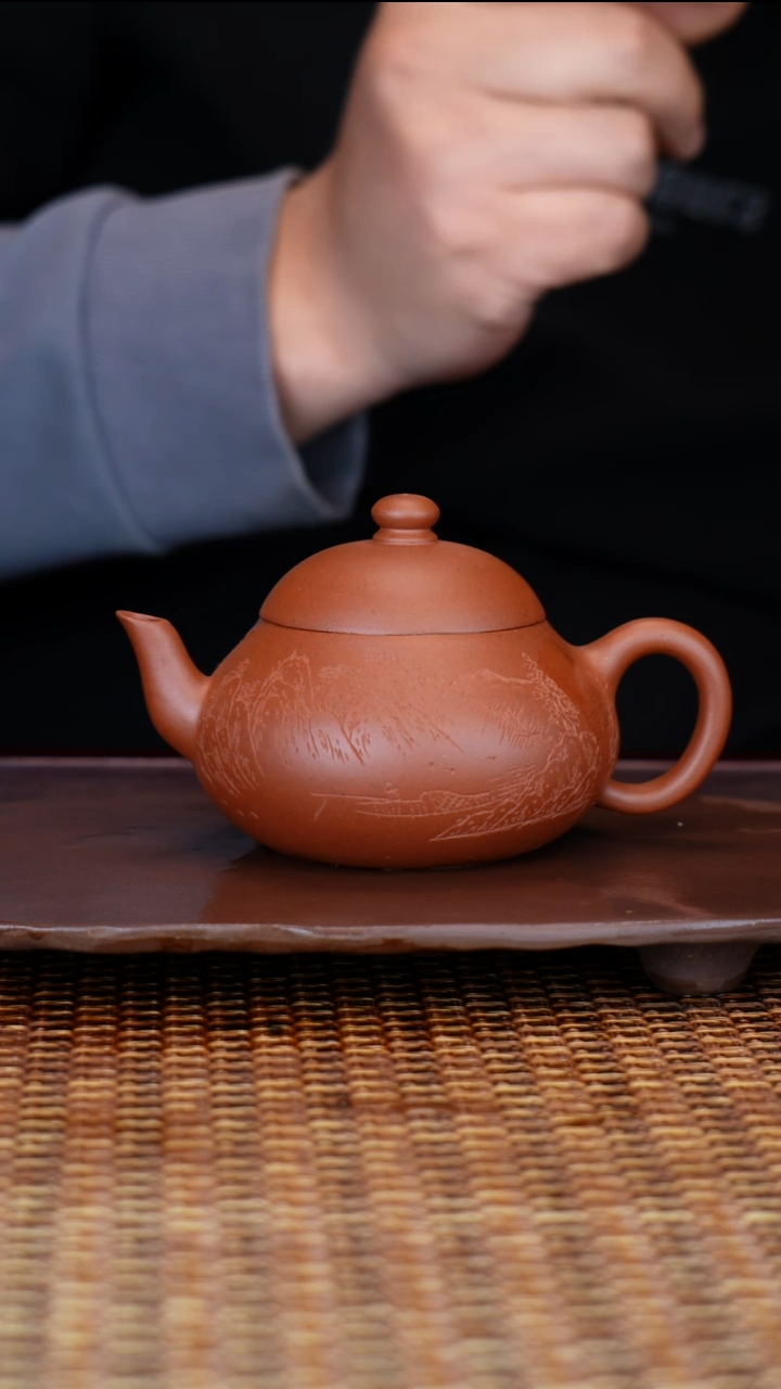 茶壶紫砂汀禾紫砂《梨形》