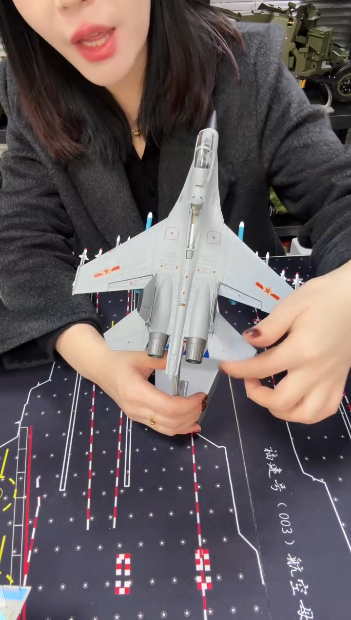 1/72合金飞机模型歼16精细版