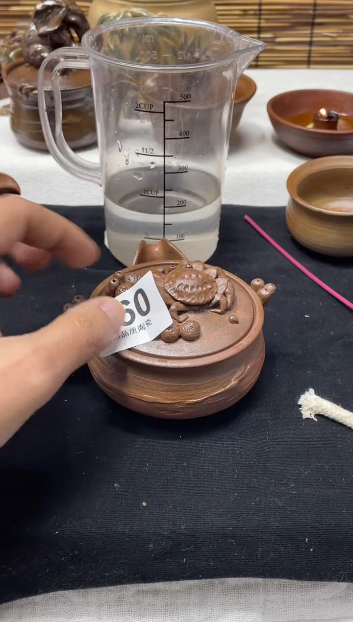 【闪购商品】杯060精美粗陶手工柴烧