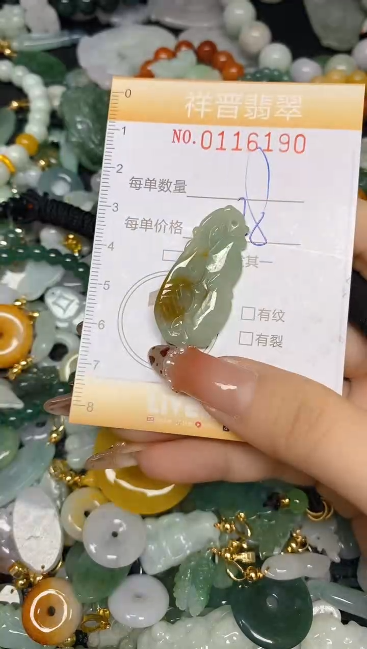 【闪购商品】翡翠颈饰未镶嵌闪购0116190