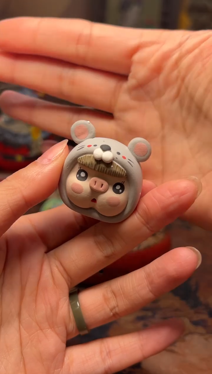 瓷片设计师款手工手作