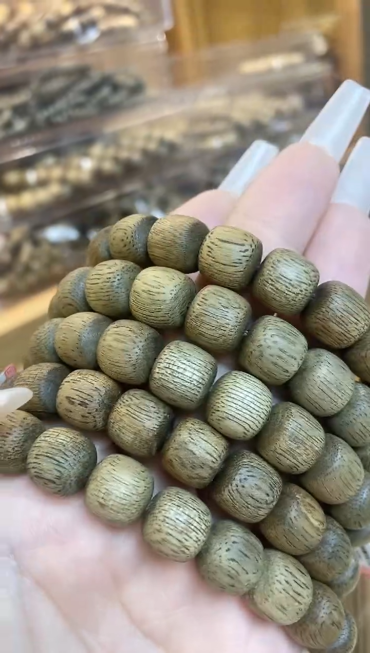 【闪购商品】沉香手串文莱老型单圈1.1多样性发其一