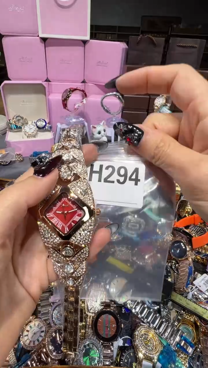 石英机芯不锈钢不锈钢直播定闪专用