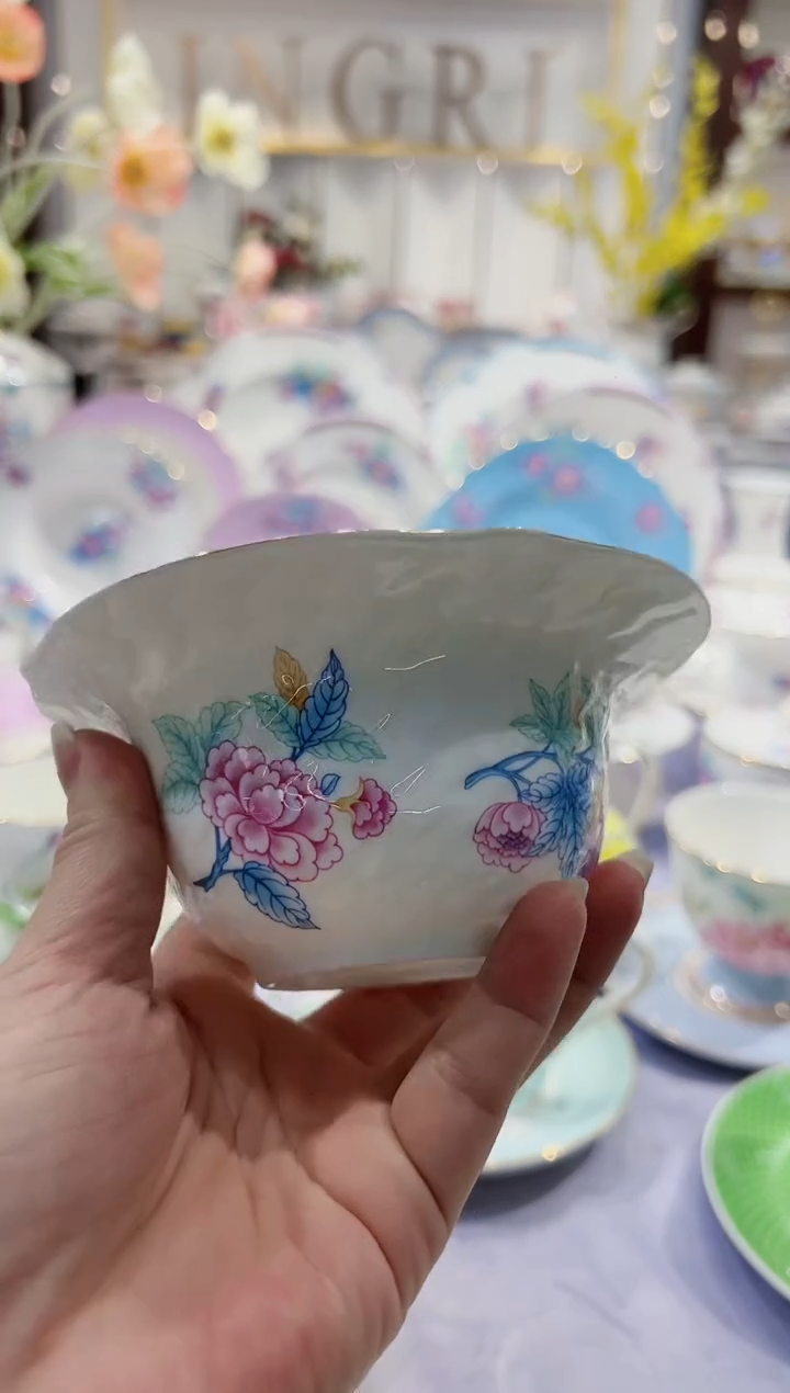 【闪购商品】36%以上骨粉骨瓷小碗·