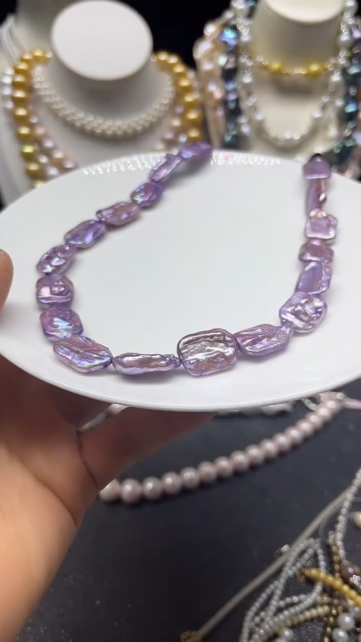 颈饰未镶嵌淡水珍珠多人的