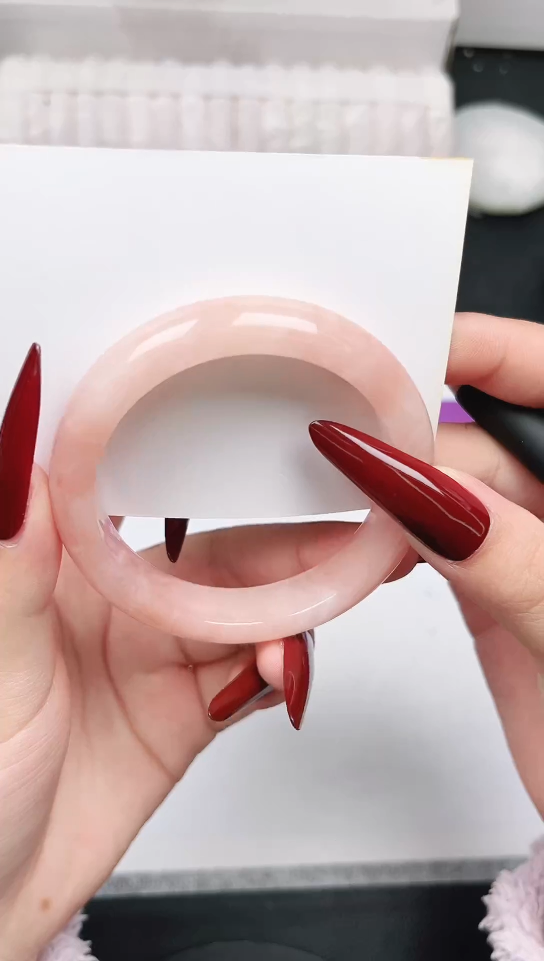 未镶嵌手镯石英质玉89-52