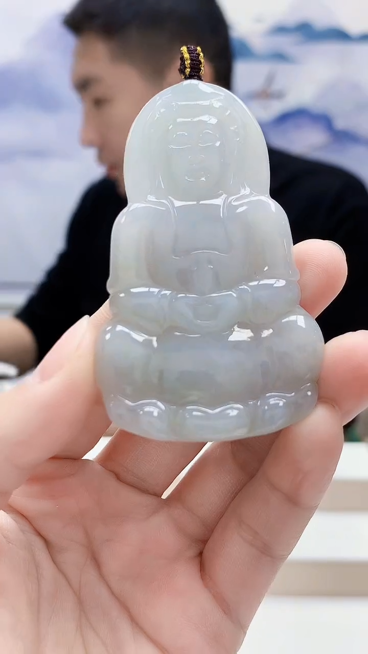 未镶嵌定制翡翠4831lr-毛货挂件12