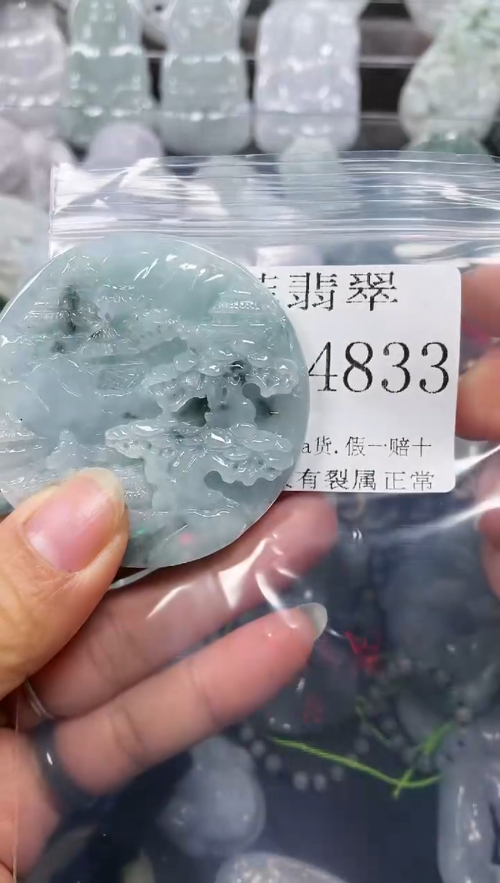 【闪购商品】翡翠颈饰未镶嵌闪购4833