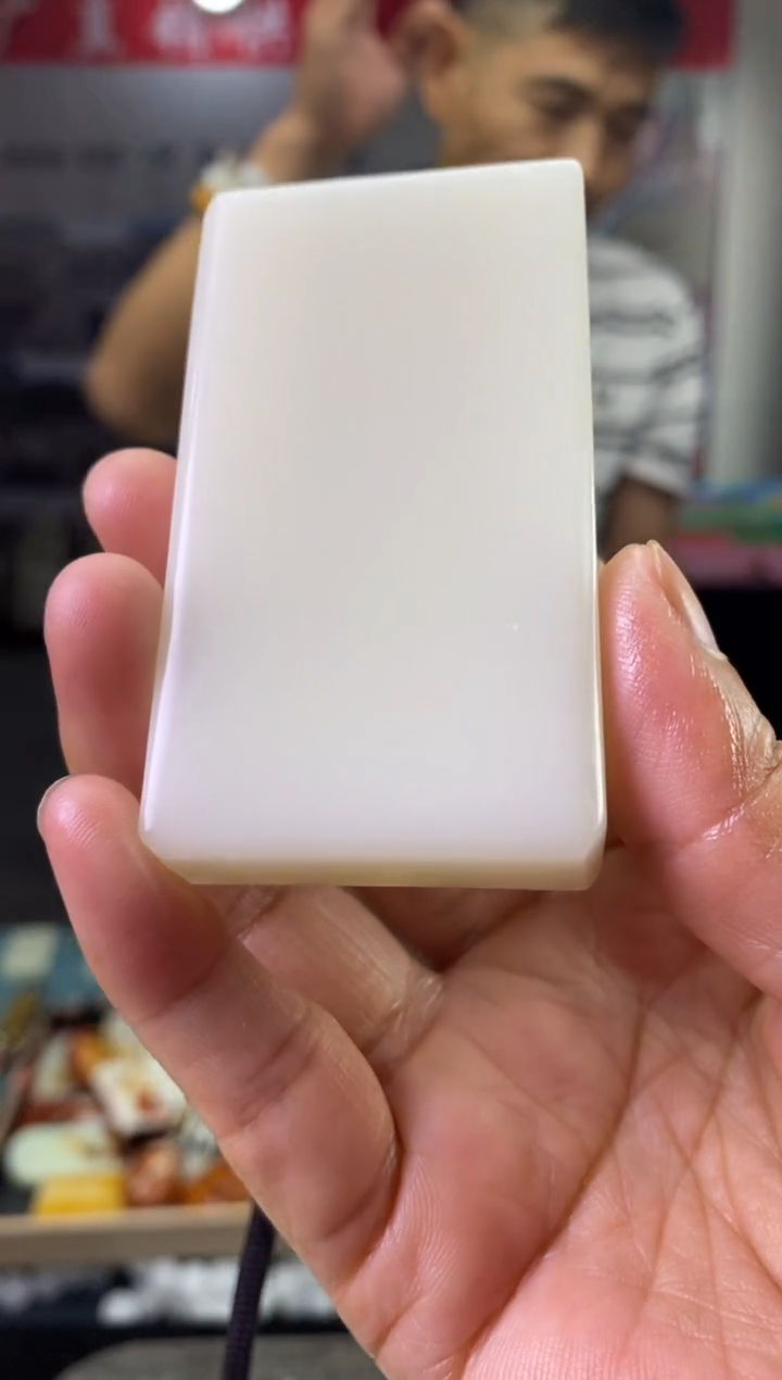 天然玉石未镶嵌颈饰4x7直切 711078