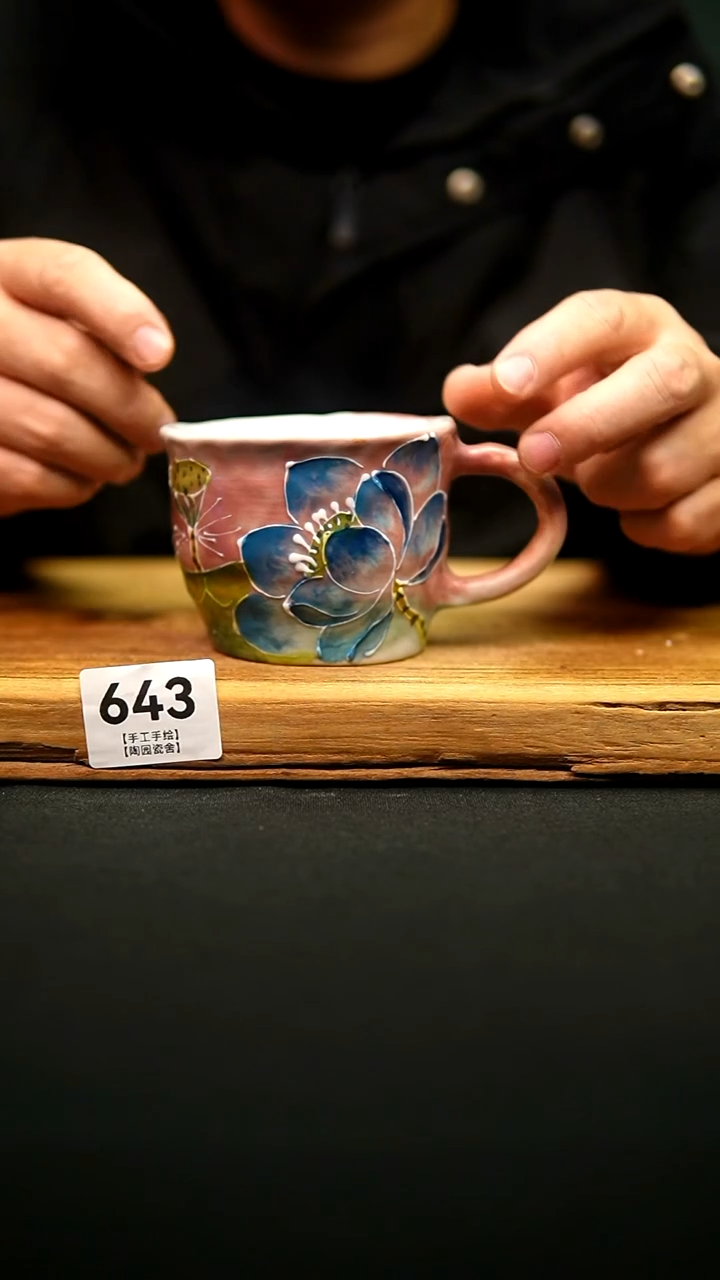 @@陶园瓷舍@@纯手工手绘@高温釉下彩