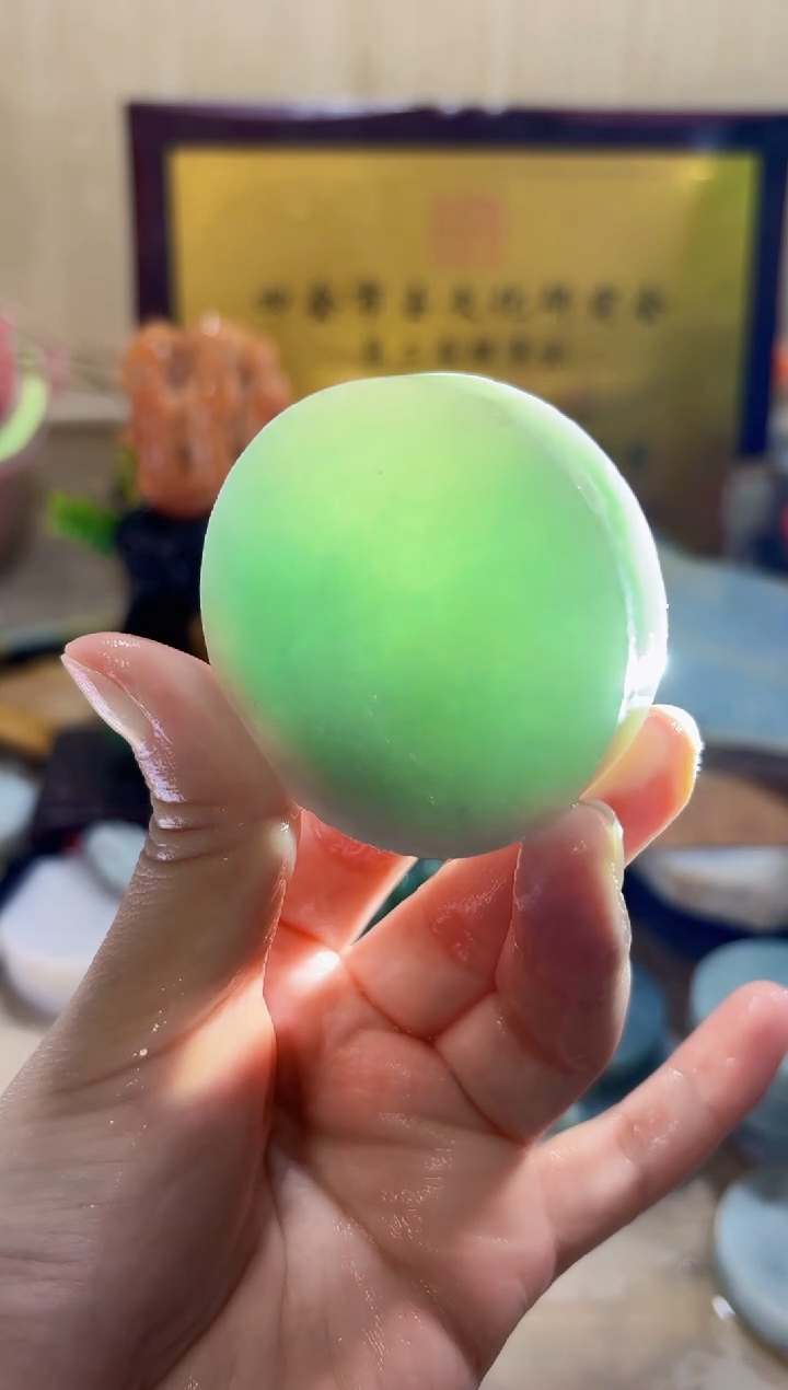 翡翠挂件未镶嵌 A货璀丫丫2779