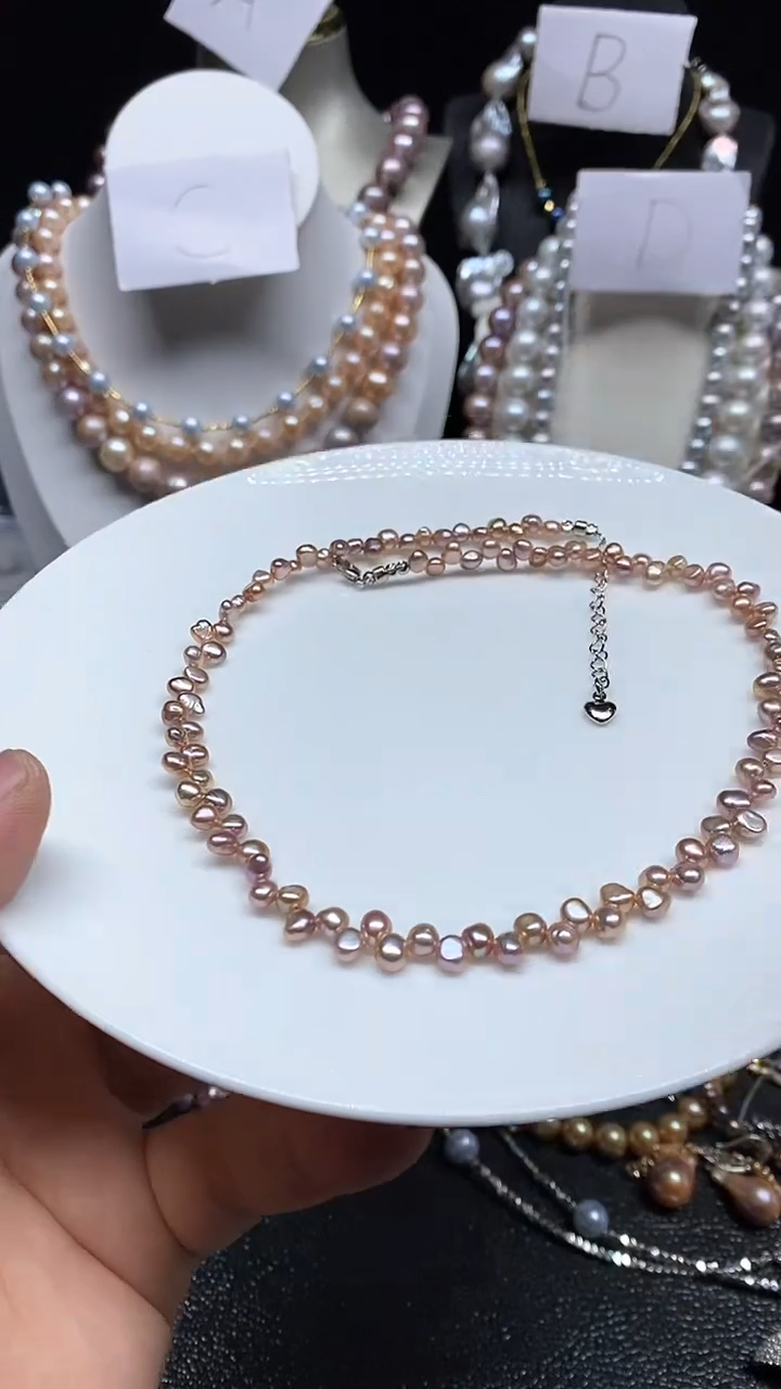 【闪购商品】淡水珍珠颈饰未镶嵌多人