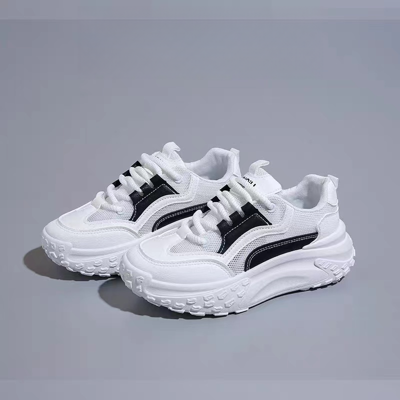 女生休闲时尚百搭网面运动老爹鞋板鞋JC0018