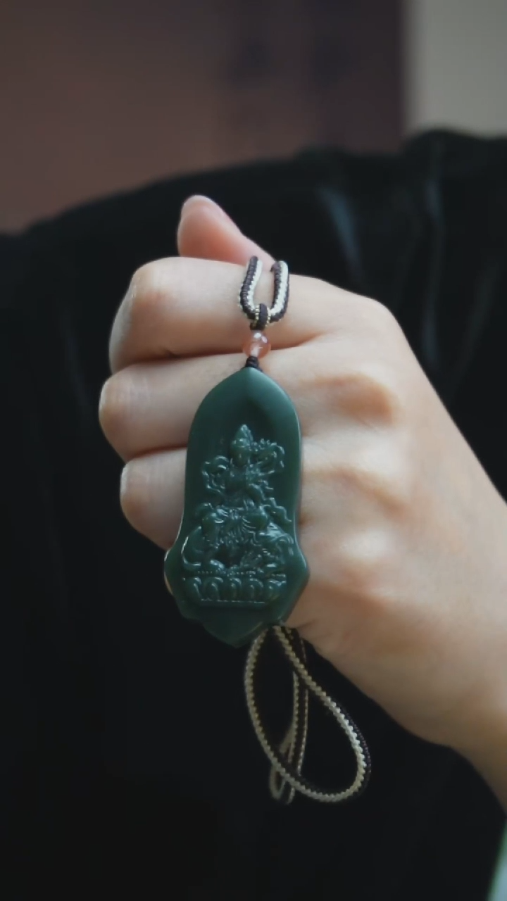 颈饰未镶嵌和田玉Y****翠C29