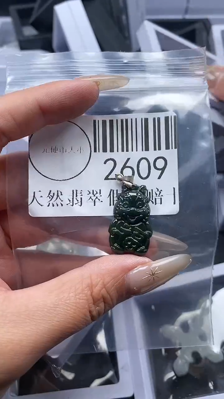 颈饰未镶嵌翡翠2609