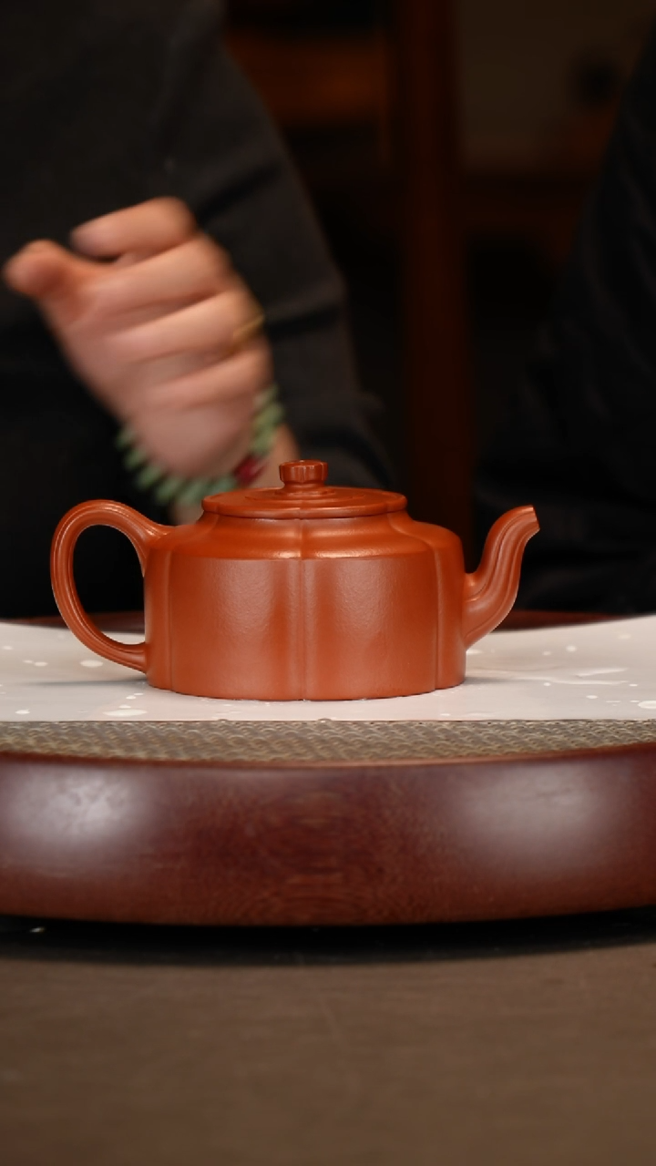 【闪购商品】紫砂茶壶梅花周盘