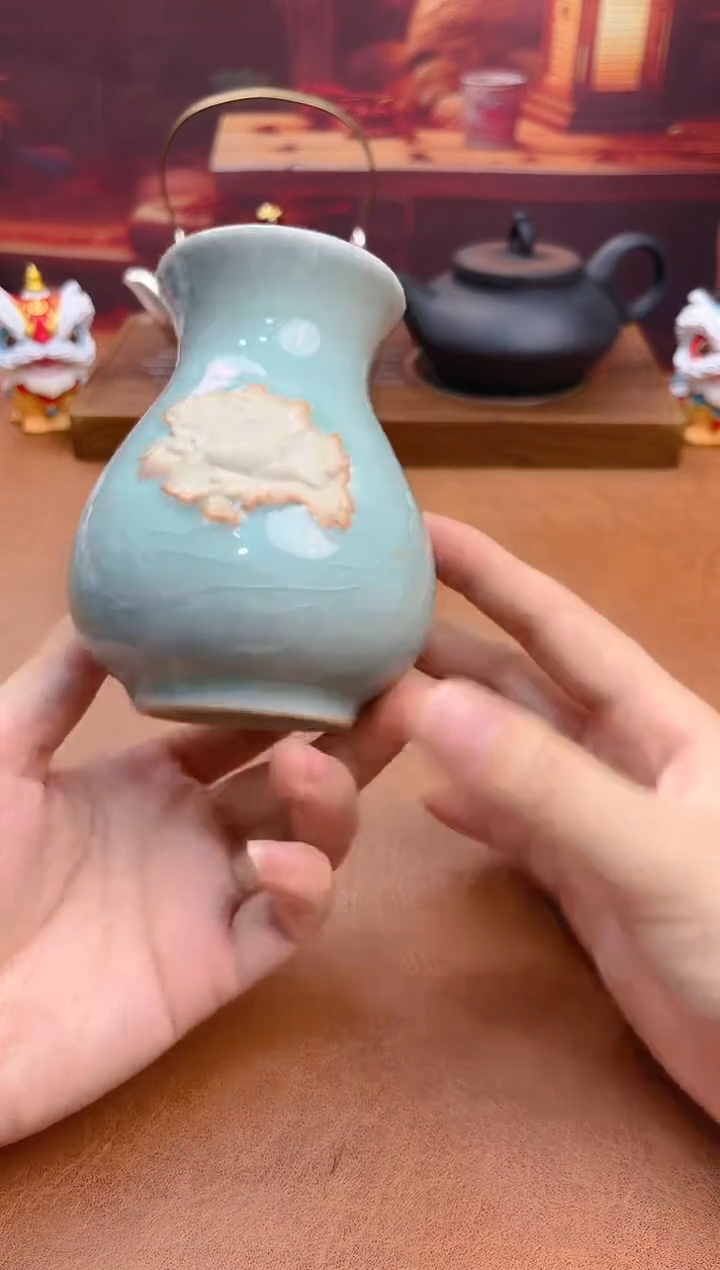 陶瓷茶具摆件旅行套组