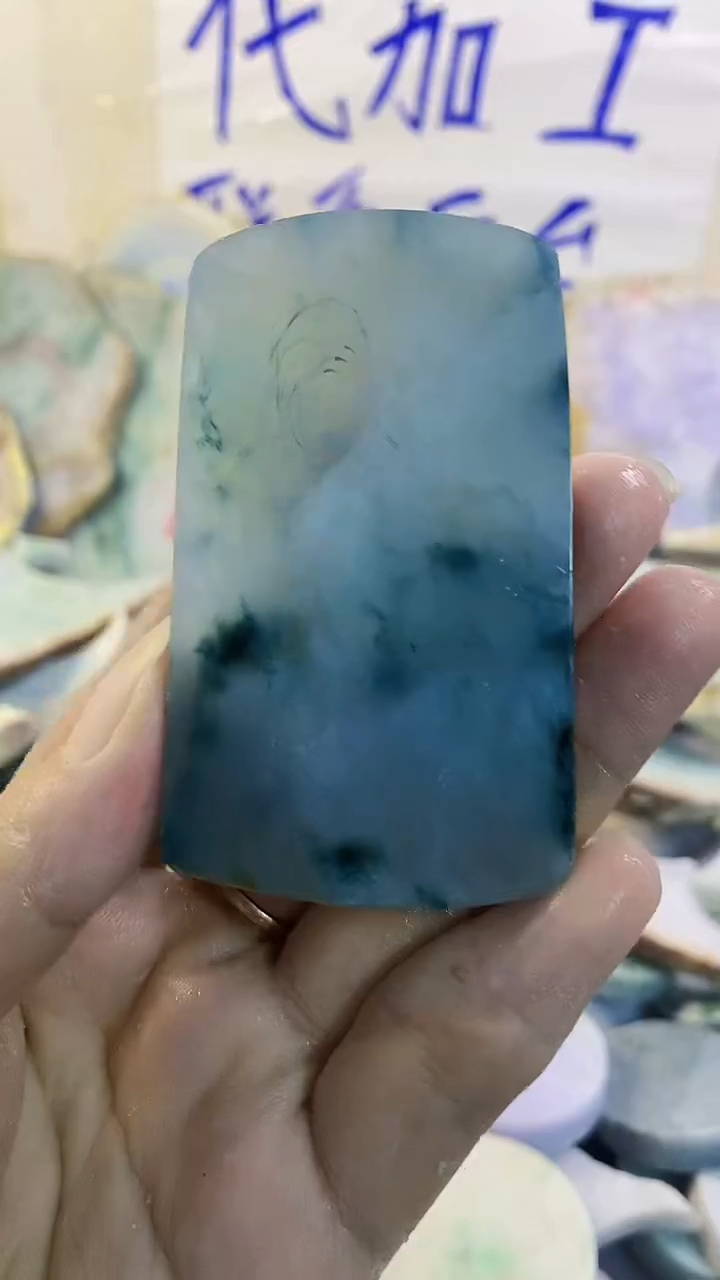 裸石翡翠纯天然A货翡翠124