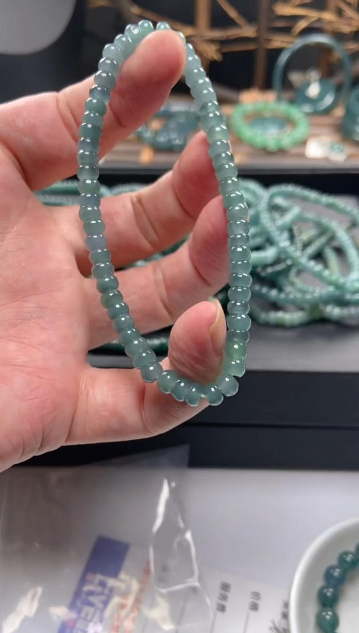 【闪购商品】翡翠手链未镶嵌多样性发货算盘珠
