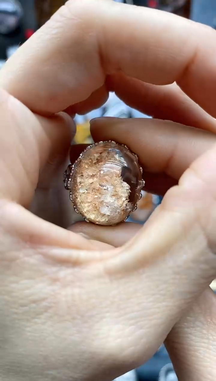 【闪购商品】水晶戒指银S925镶嵌水晶