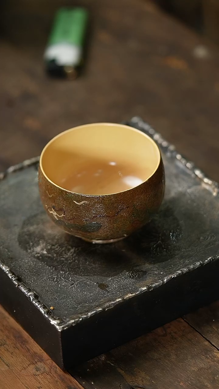 【闪购商品】紫砂茶杯23号紫砂柴烧