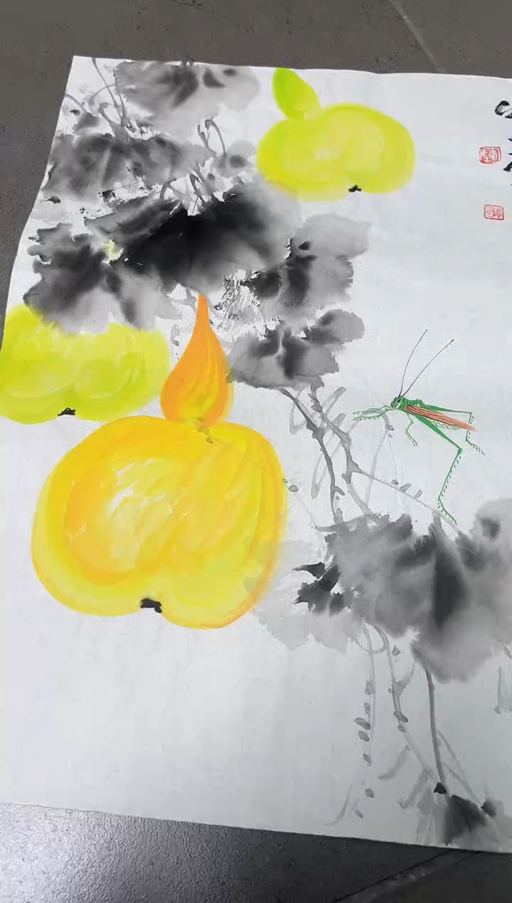 绘画韩江书画天悦-陈志明2 画