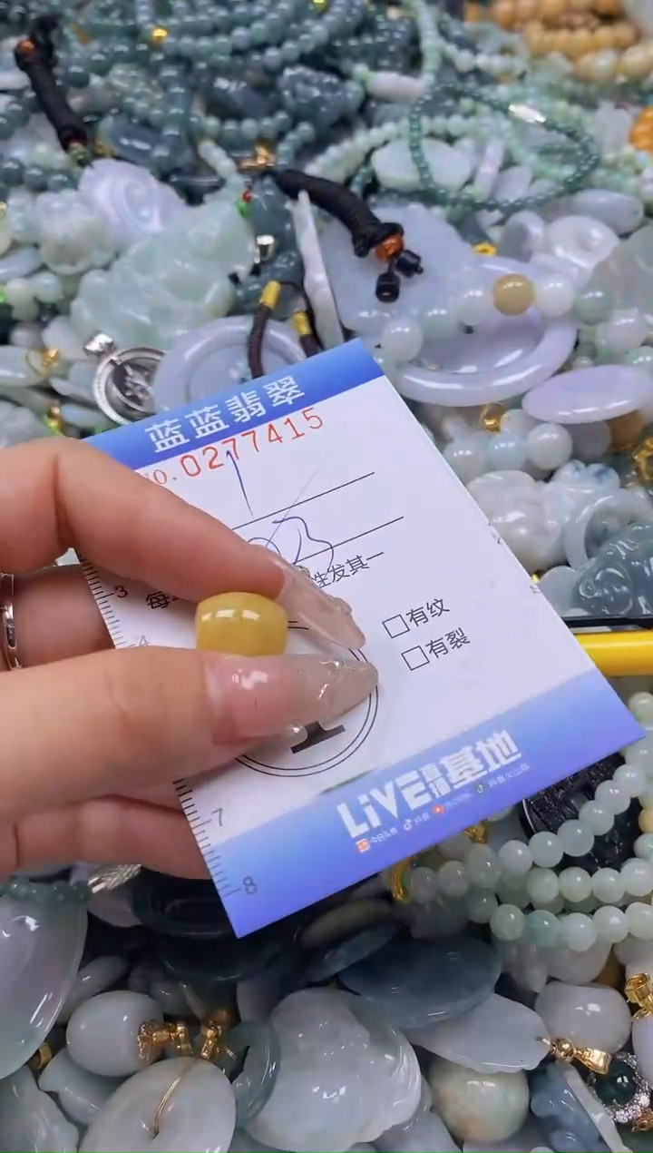 翡翠未镶嵌颈饰闪购0277415多样性发其一